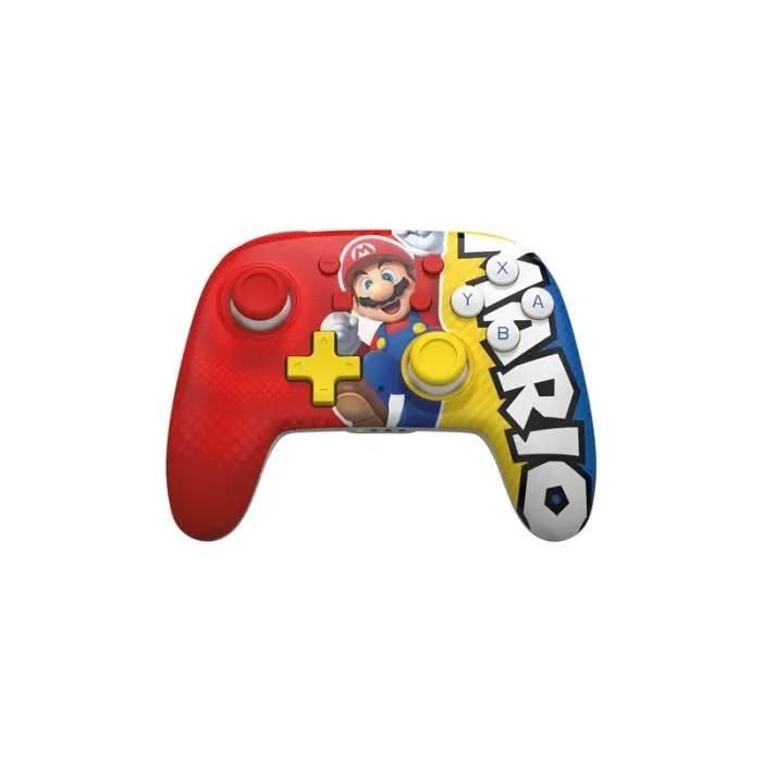 PowerA Manette sans Fil améliorée Nano pour Nintendo Switch modèle OLED et Switch Lite Accessoire de Jeu Manette de Jeu Manette Gaming Manette Bluetooth sous Licence Officielle Mario Victory - vue 4