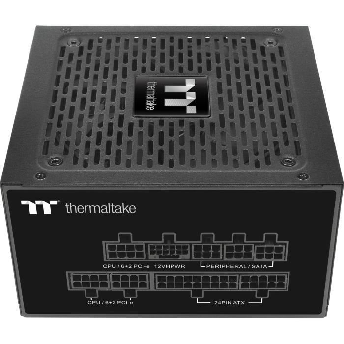 Thermaltake Toughpower PF3 - TT Premium Edition - alimentation électrique (interne) - ATX12V 3.0 - 80 PLUS Platinum - 850 Watt - PFC active - noir