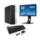 HP 800 G5 SFF i5-8500 8 Go RAM 256 GB SSD + 21.5 IIYAMA XB2283HS