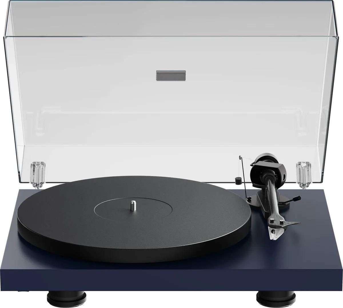 Platine Vinyle Pro Ject DEBUT CARBON EVO II BLEU + CELLULE PICK IT MM EVO