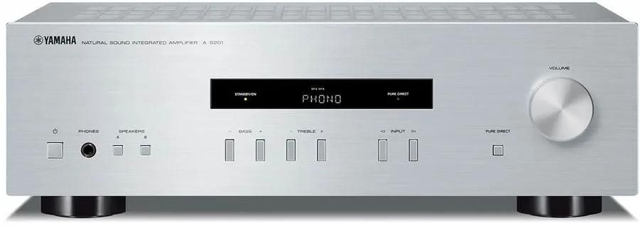 YAMAHA Ampli stéréo A S201 SI 2 x 5 entrées dont 1 entrée Phono Mode Pure Direct Compatibles fiches bananes Enceint - vue 9