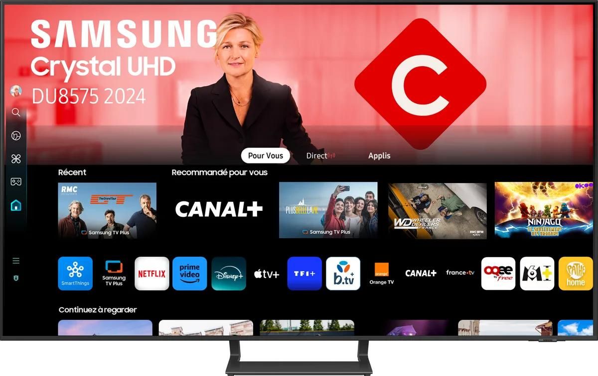 SAMSUNG Téléviseur Led 65 pouces UHD 4K TU65DU8575UXXC - vue 8