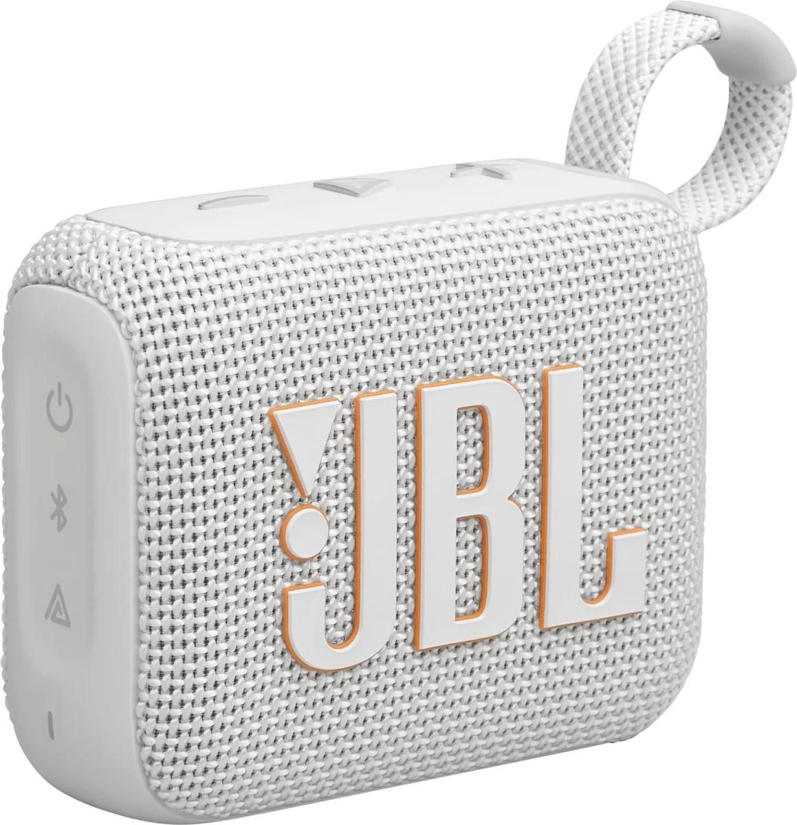 JBL Go 4 - Enceinte sans fil Bluetooth - Blanc