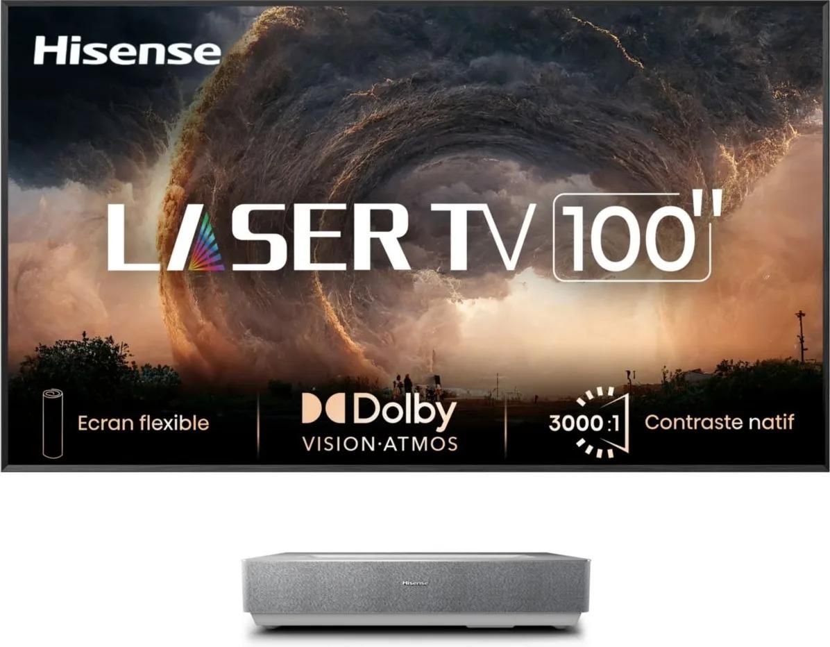 Vidéoprojecteur Hisense 100L5ND Laser TV 4K - vue 3