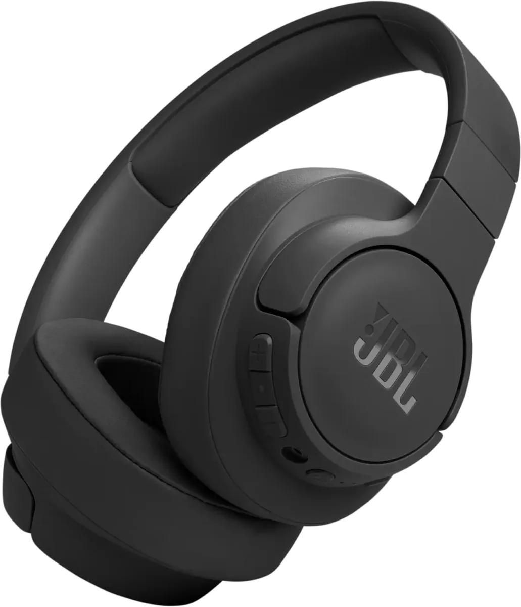JBL TUNE 770NC - Écouteurs avec micro - circum-aural - Bluetooth - sans fil, filaire - Suppresseur de bruit actif - prise jack de 3,5 mm - noir