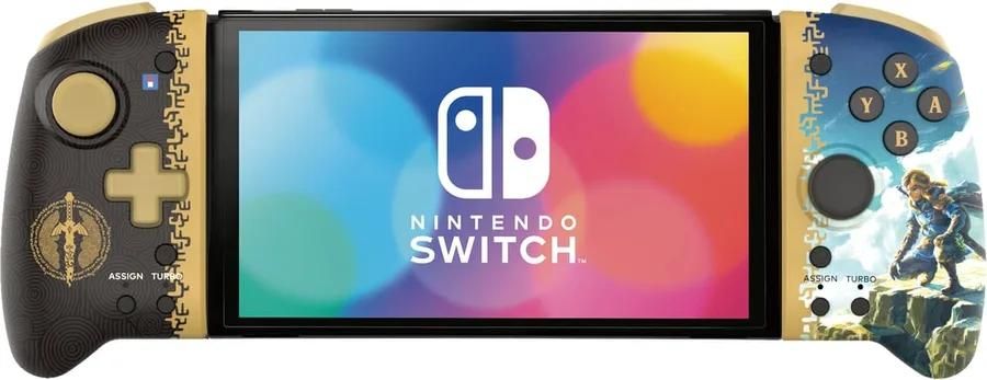 HORI Split Pad Pro The Legend of Zelda™: Tears of the Kingdom Edition Manette mode portable pour Nintendo Switch et Nintendo Switch OLED Licence officielle Nintendo - vue 5