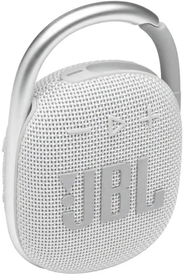 JBL Clip 4 - Enceinte sans fil Bluetooth - Blanc