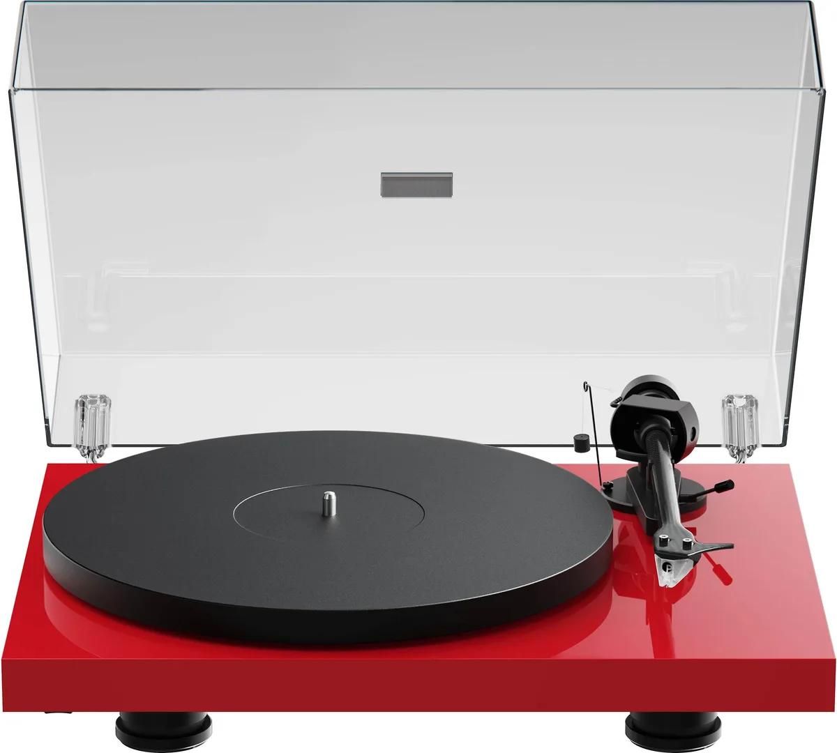 Platine vinyle Hi-Fi Pro-Ject Debut Carbon Evo II Rouge laqué