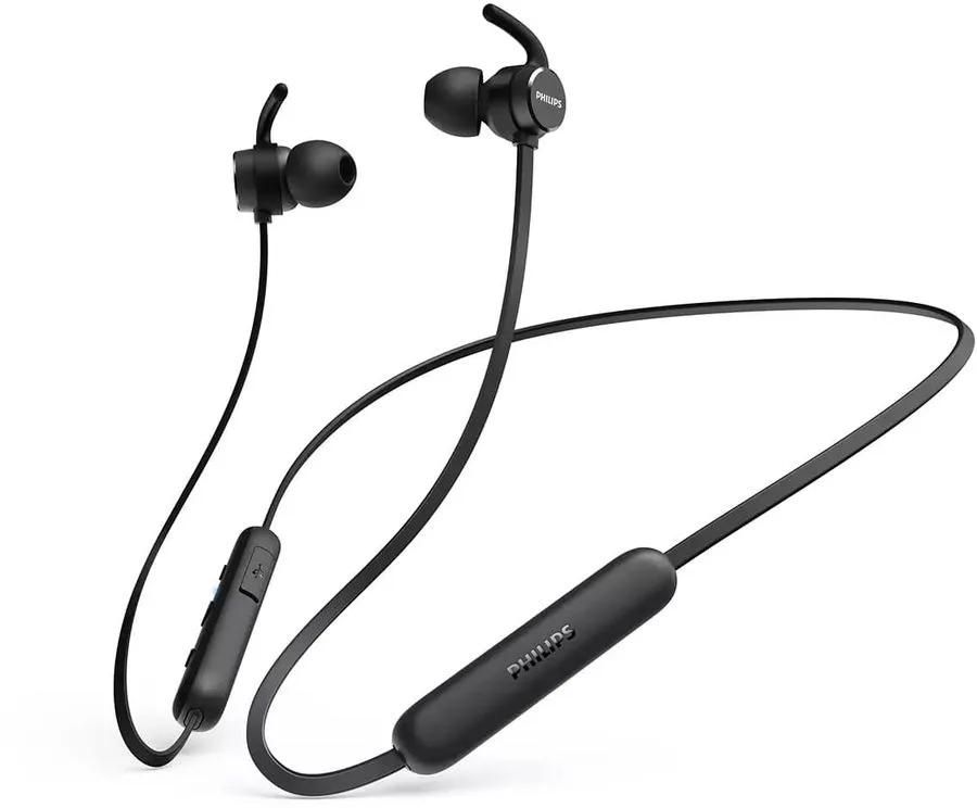 Philips TAE1205BK - Écouteurs avec micro - intra-auriculaire - Bluetooth - sans fil - noir