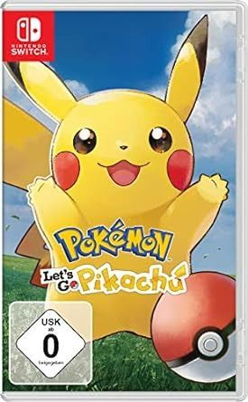 Nintendo Switch Pokemon: Let' Go Pikachu Import Allemand