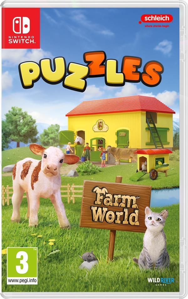 Schleich Puzzles FarmWorld Nintendo SWITCH Neuf - vue 4
