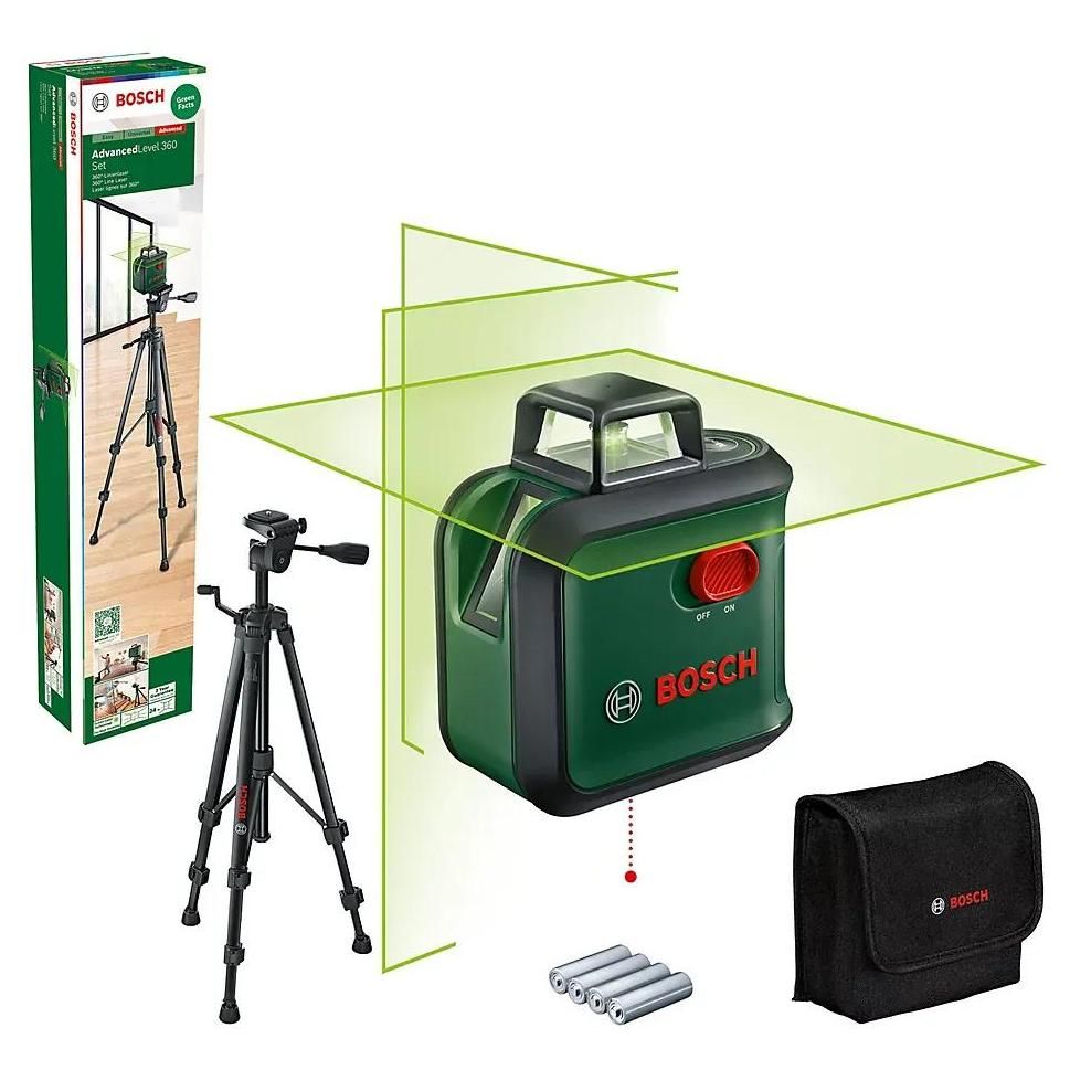 Niveau laser alignement horizontal Bosch Advanced level 360
