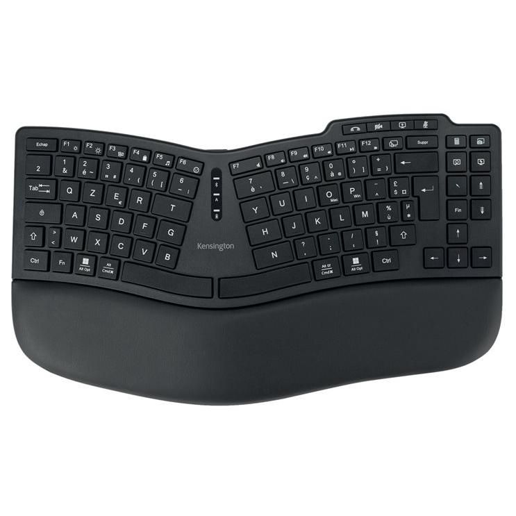 Kensington Pro Fit Ergo KB675 EQ TKL clavier maisonbureau USB + RF Wireless + Bluetooth QWERTZ Allemand Neuf - vue 4