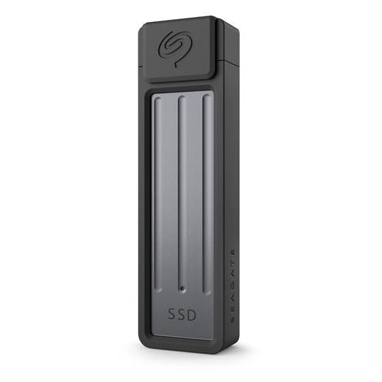 Seagate STMX1000400 - SSD - 1 To - ultra-compact - externe (portable) - USB 3.2 Gen 2 (USB-C connecteur) - gris foncé - avec Seagate Rescue Data Recovery