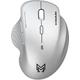 SHIBA-Souris Bluetooth Rechargeable Ergonomique Silencieuse Argenté, Double Modalité: BT 5.1 + 2,4G, DPI Ajustables 1000/1200/1600[5
