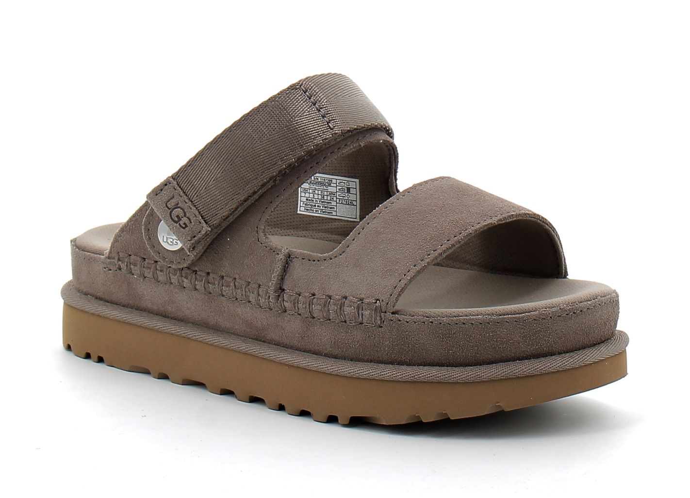 Ugg - Sandale Femme Goldenstar Glide - Gris - 41