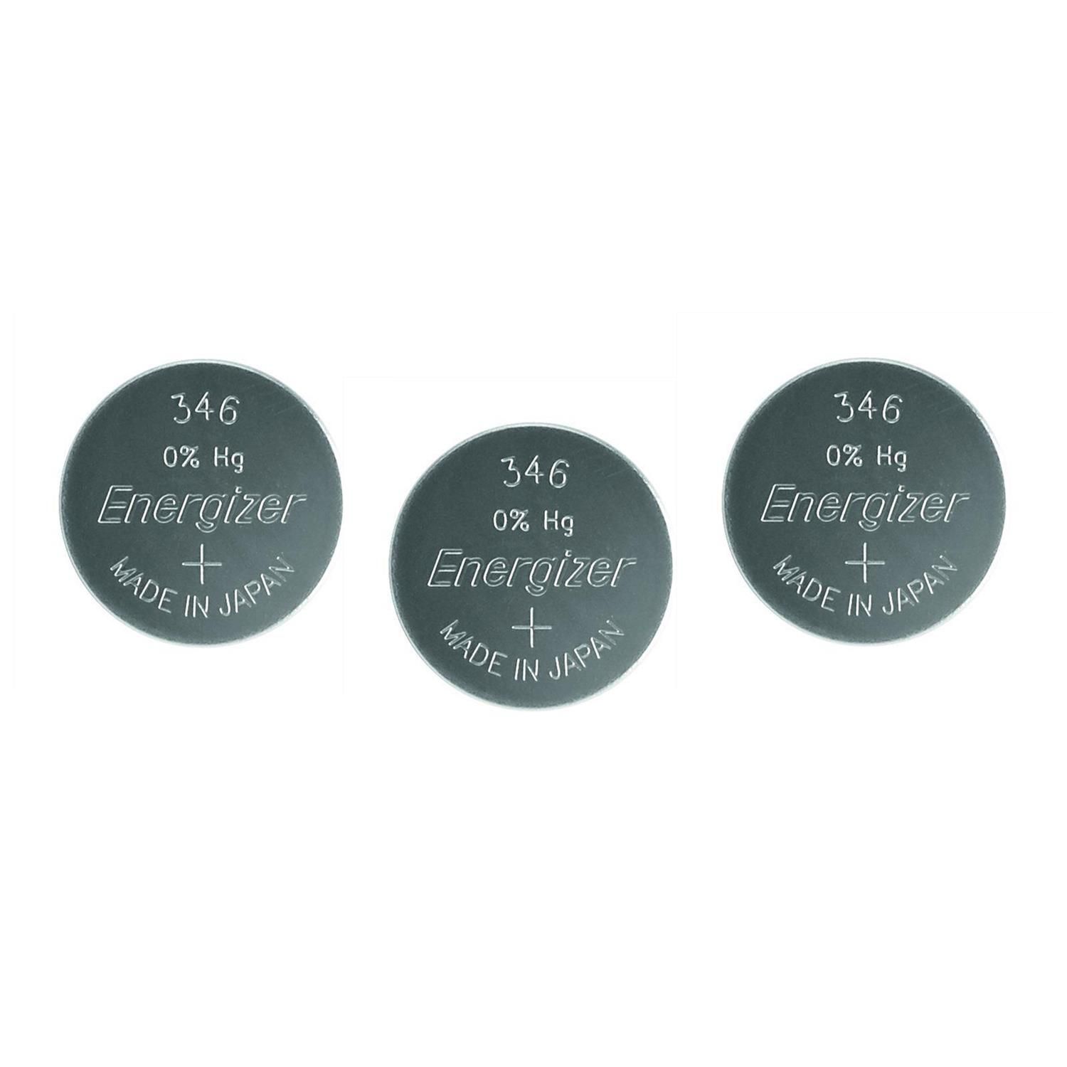 ENERGIZER Lot de 3 Blisters de 1 Pile montres Oxyde d' 346 SR712SW