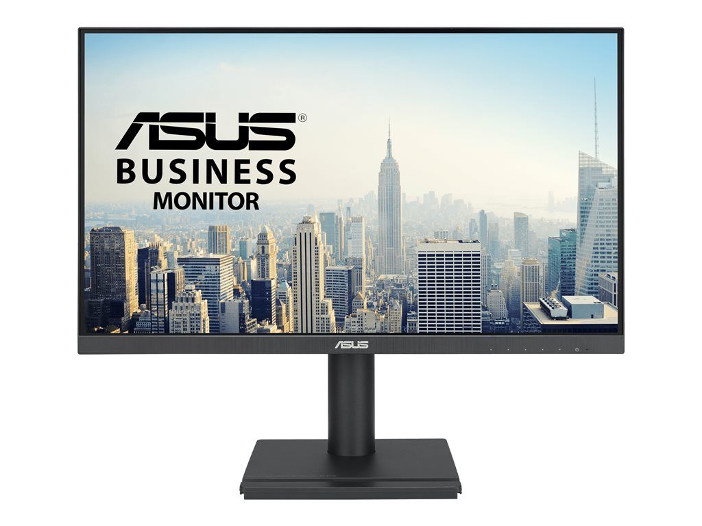 ASUS VA24DQFS - Écran LED - 24 (23.8 visualisable) - 1920 x 1080 Full HD (1080p) @ 100 Hz - IPS - 300 cd/m² - 1000:1 - 1 ms - HDMI, VGA, DisplayPort - haut-parleurs - noir