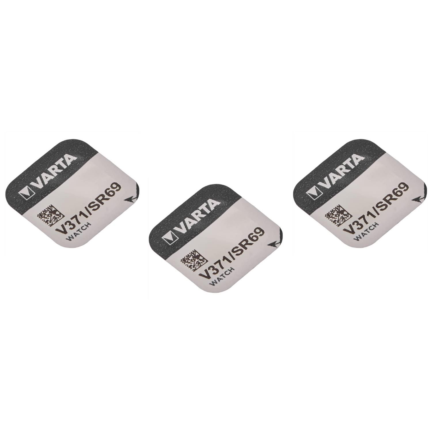 VARTA Lot de 5 Blisters 1 Pile Oxyde Montres V371 SR69 SR920SW 1 55 Volt - vue 2