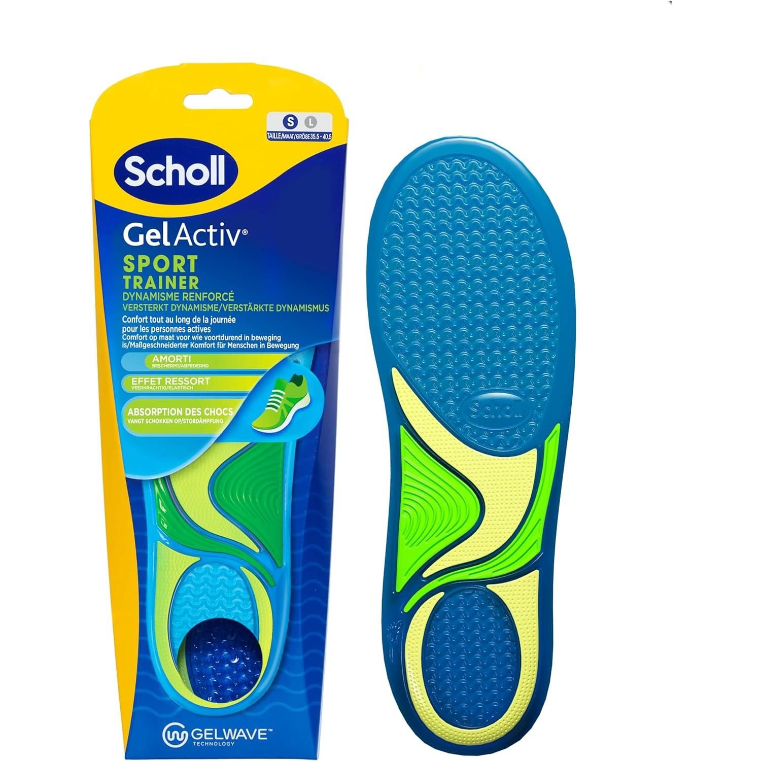 Semelles Taille Gel Activ Sport Trainer Scholl La Paire De Smelles - vue 4