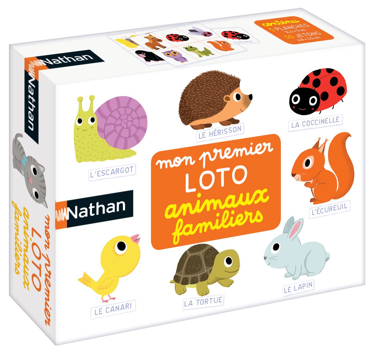 Mon premier loto : Animaux familiers Dujardin Nathan - vue 7