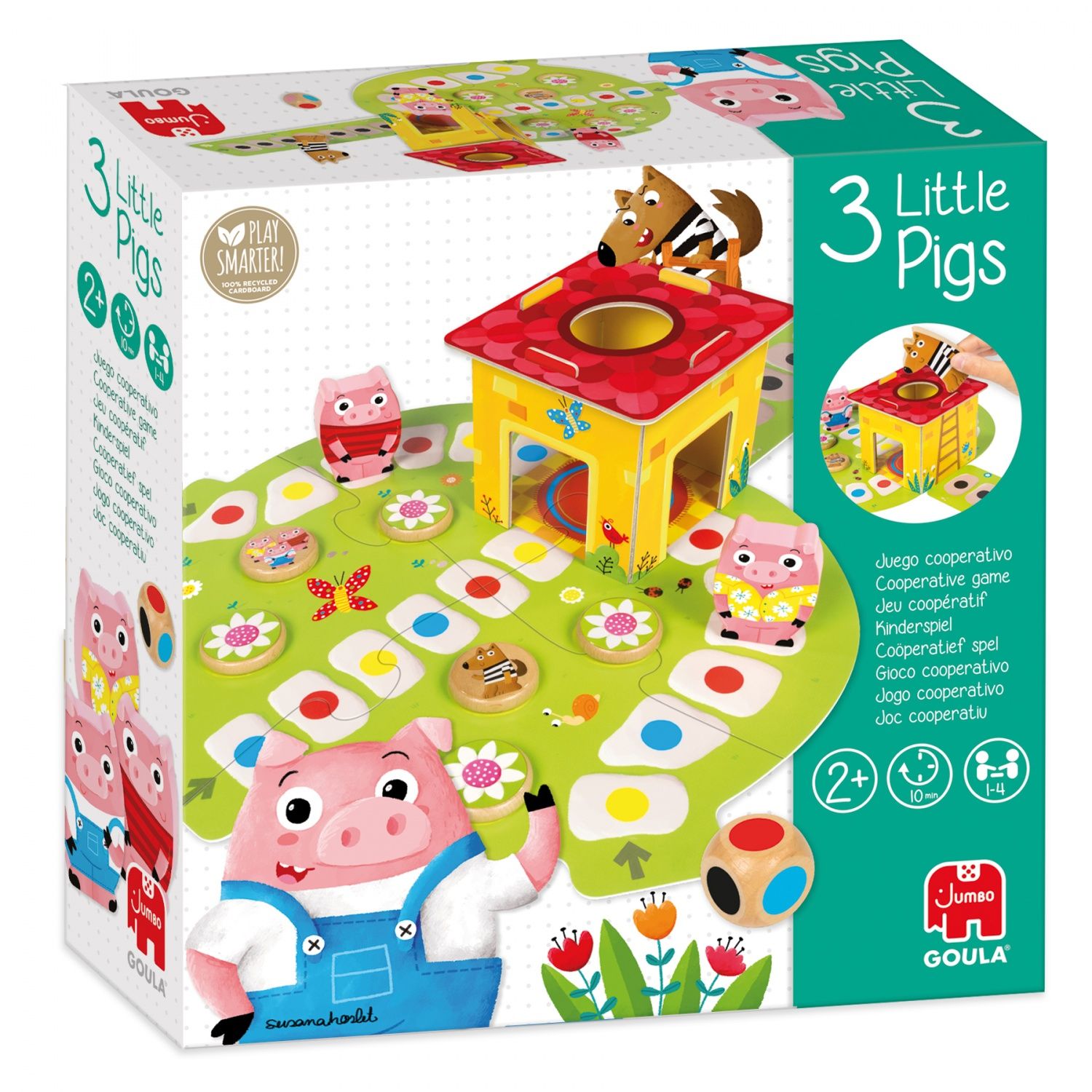 Jeu éducatif Goula Les 3 petits cochons