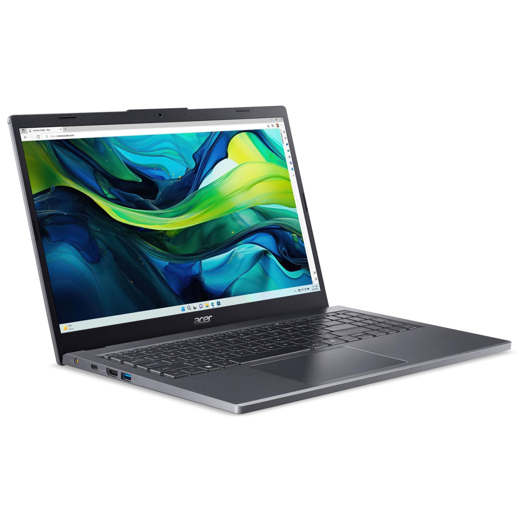 PC Portable ACER Aspire A15 61M R8W0 Win 11 15 6'' FHD 60Hz Ryzen 5 8640HS RAM 8Go Stockage SSD Radeon CGN AZERTY - vue 2