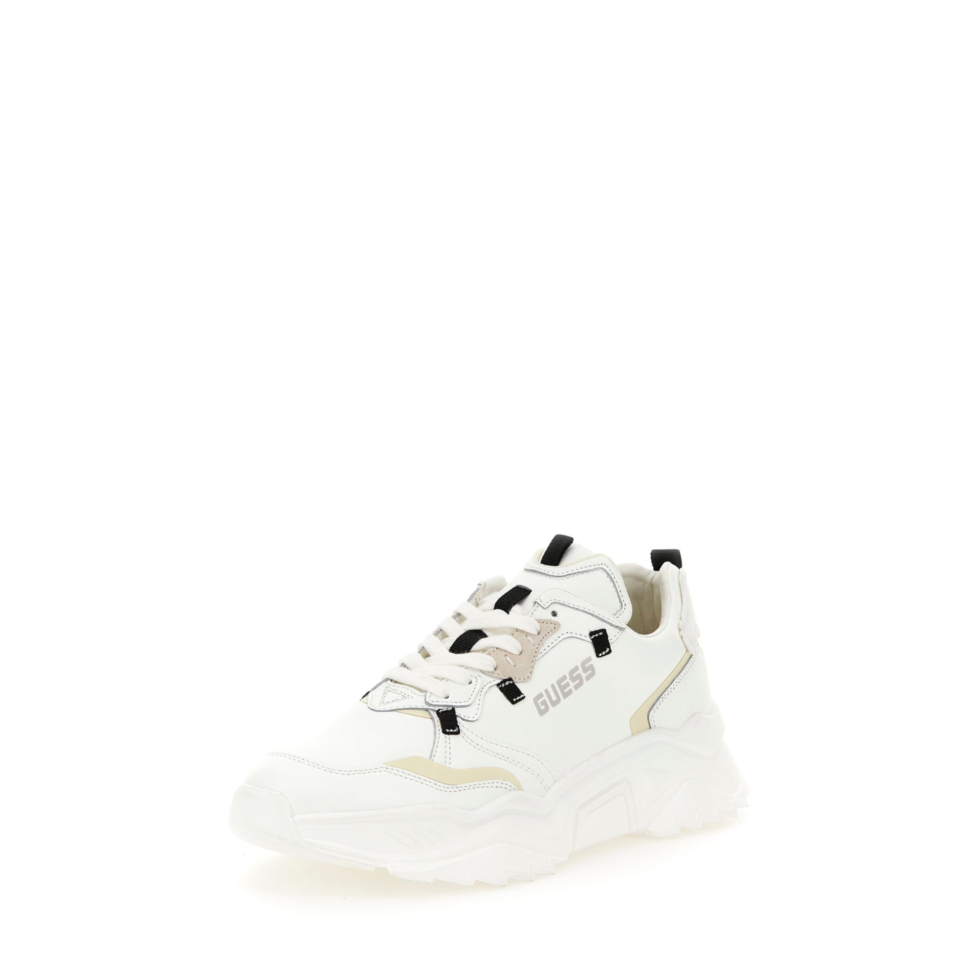 Basket Guess Authentique Femme Blanc - 45