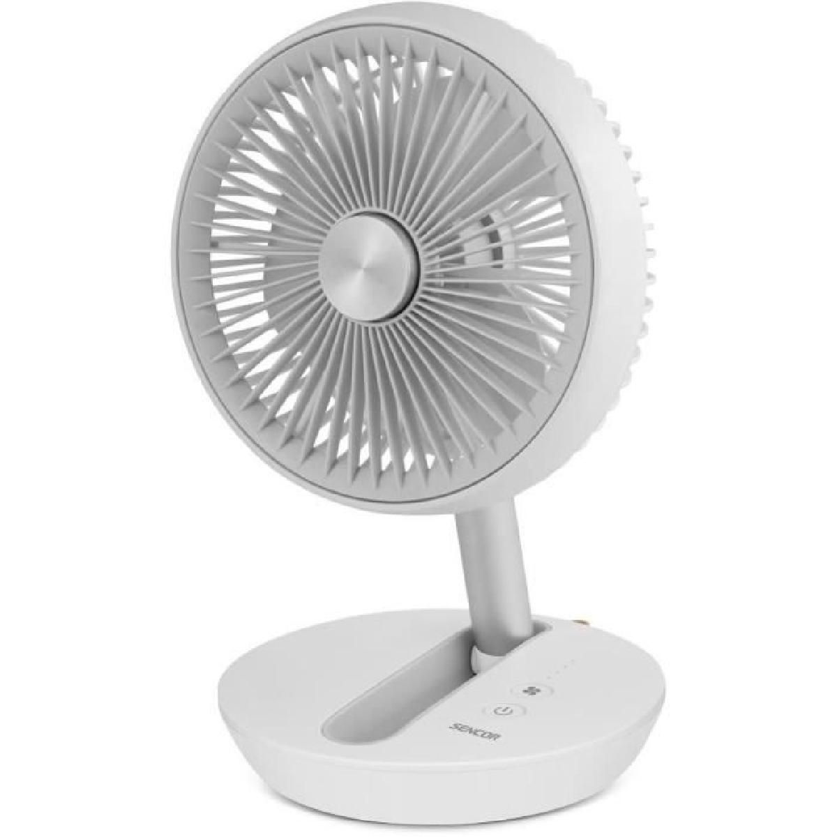 Ventilateur de bureau sans fil Sencor SFE 0773WH - vue 2
