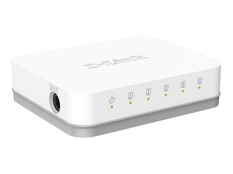D Link GO SW 5G Commutateur non géré 5 x 101001000 de bureau - vue 2