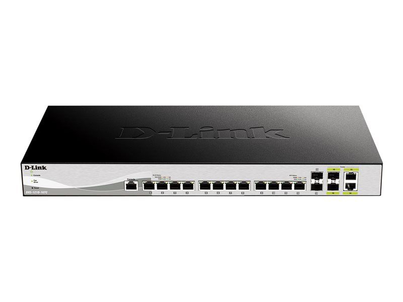 D Link SWITCH DXS 1210 16TC 12X10G 2XSFP+2XSFP - vue 4