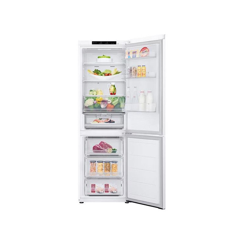 LG Réfrigérateur combiné 2 portes 343 total no frost GBV3100ESW - vue 6