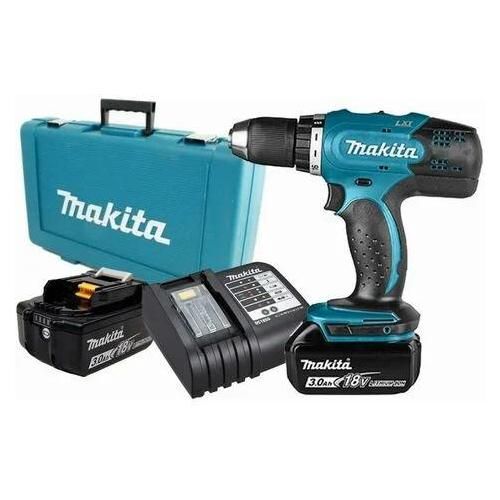 Perceuse visseuse sans fil Makita 18V Ø13mm + 2 batteries 3Ah + chargeur + coffret DDF453SFE