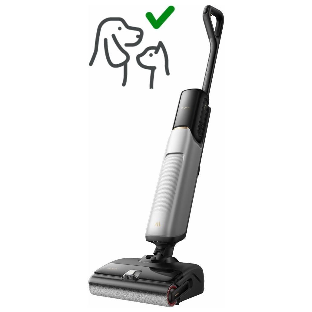 MOVA X4 Pro Aspirateur Laveur Lavage à 'eau chaude Anti enchevêtrement Auto nettoyage à 100 C Aspiration de 20 kPa - vue 6