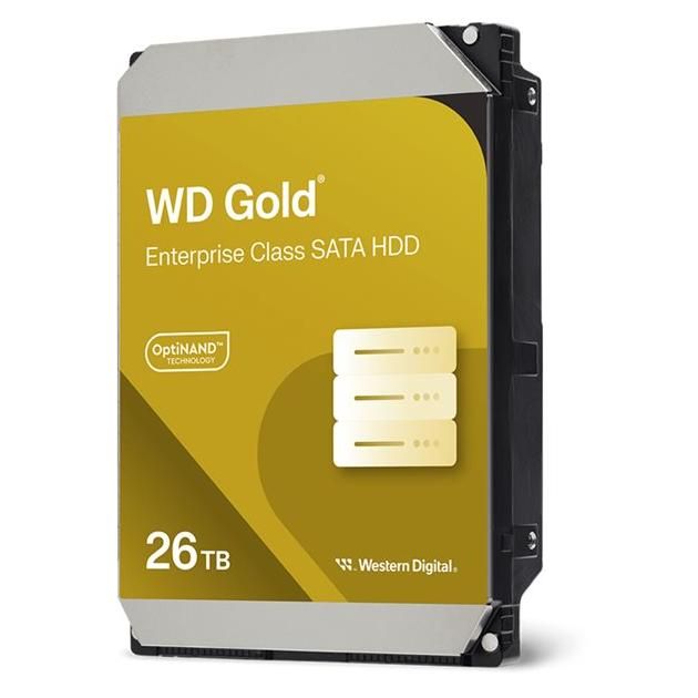WESTERN DIGITAL HDD Gold 26TB SATA 512MB 3.5' 6GBs Neuf - vue 4