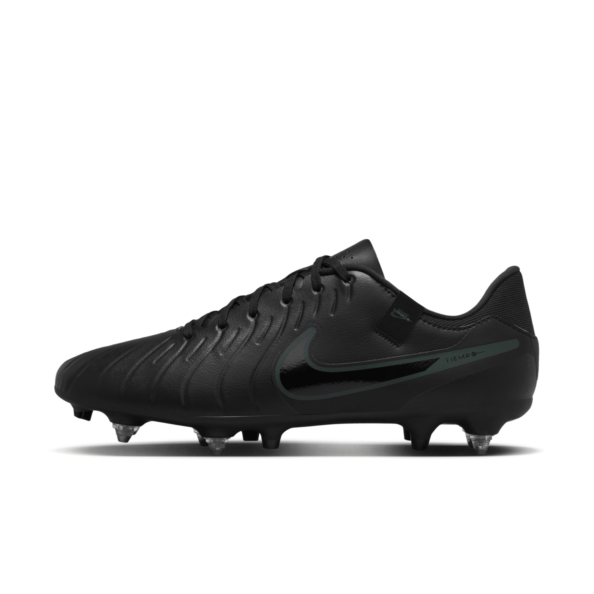 Chaussure De Foot Basse À Crampons Pour Terrain Gras Nike Tiempo Legend 10 Academy Noir/Deep Jungle/Noir Dv4338-002 - 40