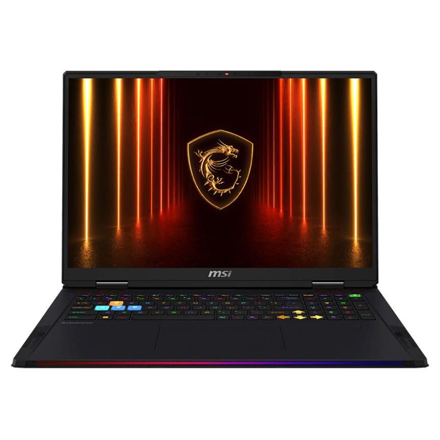 MSI Titan 18 HX AI A2XWJG 609FR : Intel Core Ultra 9 285HX DDR5 SSD 6TB Nvidia RTX5090 24GB 18' UHD+ Miniled 120Hz Windows 11 Professionnel - vue 7