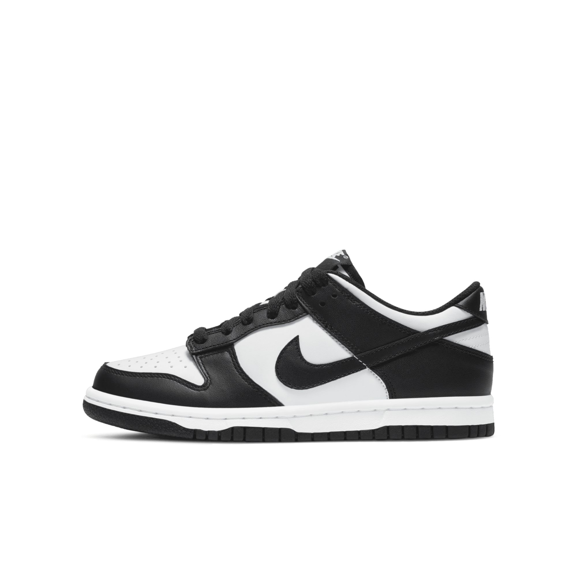 Chaussure Nike Panda Dunk Low Pour Ado - Blanc - 36
