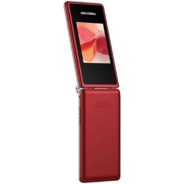 Teléfono Móvil Maxcom Comfort MM835 para Personas Mayores 4G Rojo