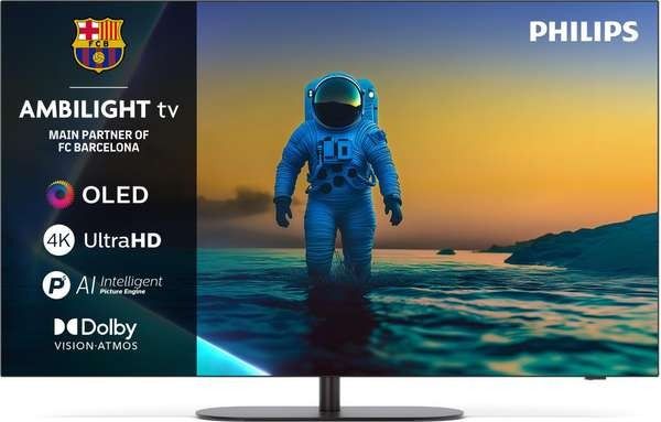 Philips 55OLED810/12 55" (140 cm) 4K OLED Ambilight Google TV (2025)