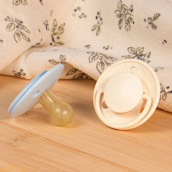 Sucette Jaune Ronde Caoutchouc 0 Biolane Le Lot De 2 Sucettes - vue 3