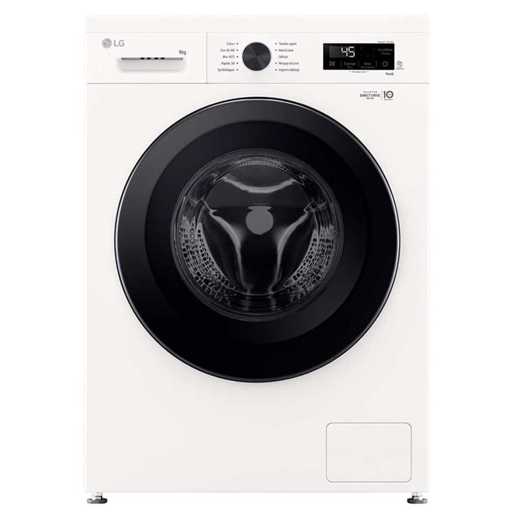 LG Lave linge 60 cm 9 kg 1400 trmin F94B15WHS - vue 3