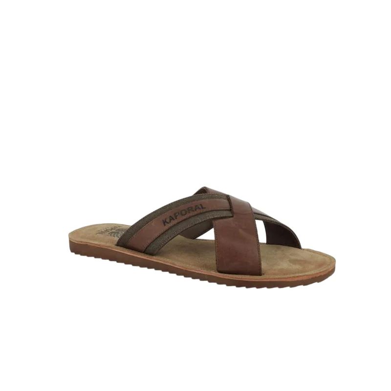 Kaporal - Sandales En Cuir - Marron - 46