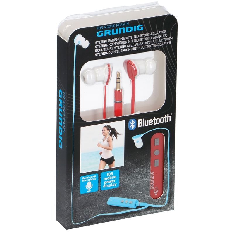GRUNDIG Écouteurs avec adaptateur Bluetooth - vue 2