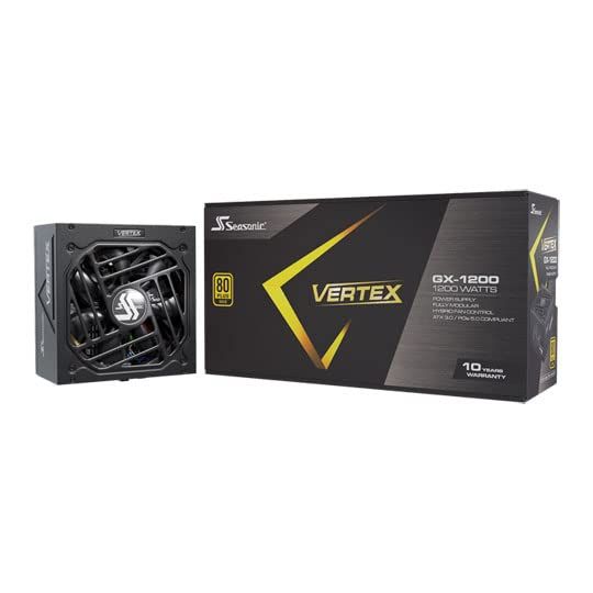 Seasonic Vertex GX 1200 80 Plus Gold Full Modular Neuf - vue 4