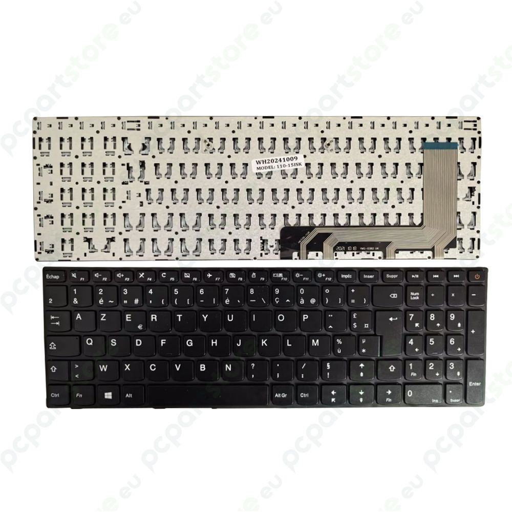 Clavier Azerty Français pour Lenovo Ideapad 110 15ISK 110 15IBK Series