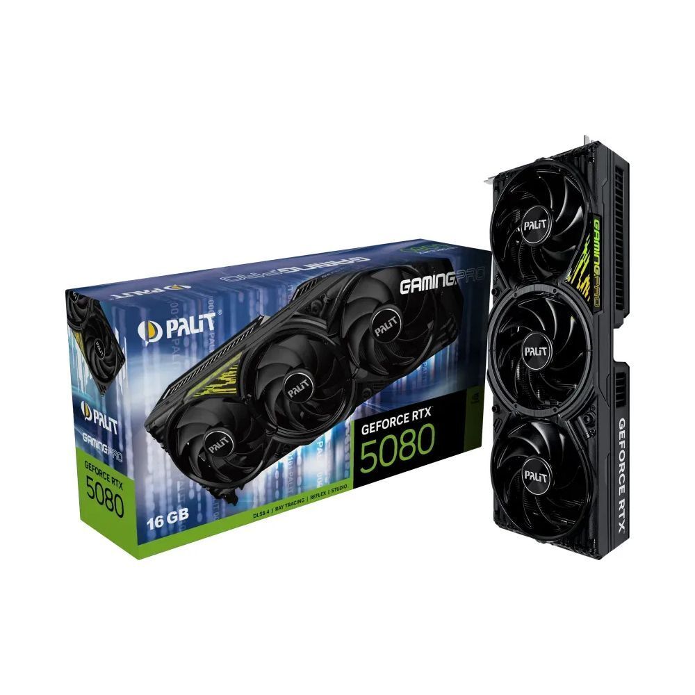 Palit GeForce RTX 5080 GamingPro V1 GeForce RTX 5080 GDDR7 PCI Express