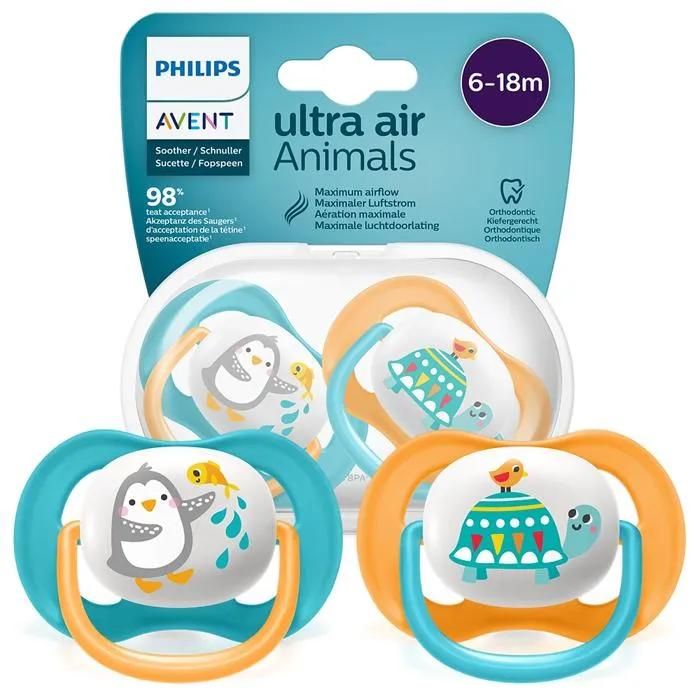 Avent Ultra Air 6 18m Sucette + Étui - vue 2