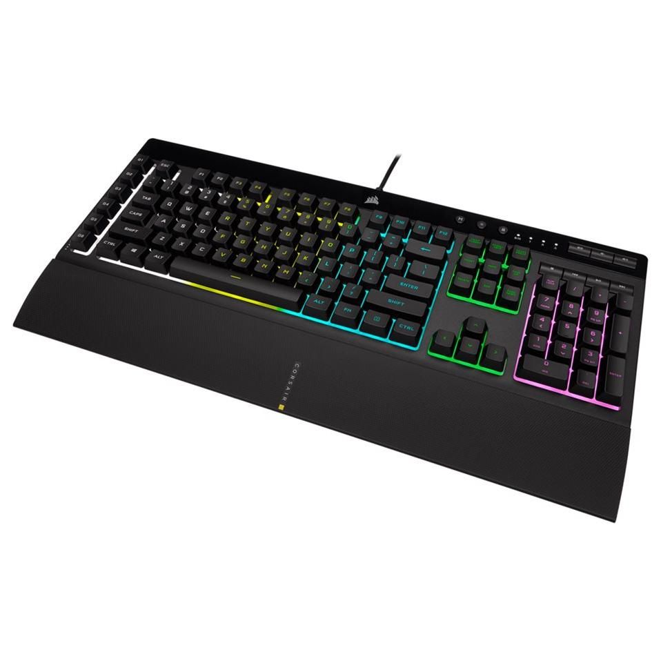 CORSAIR Gaming K55 RGB PRO - Clavier - backlit - USB - Français CORSAIR Gaming K55 RGB PRO - Clavier - backlit - USB - Français