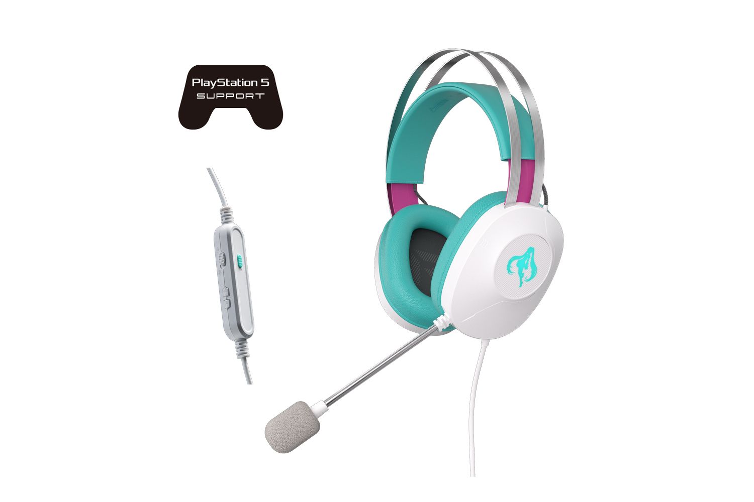Asus Casque Gaming Asus Tuf H1 Gen Ii Hatsune Miku Edition